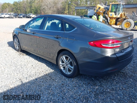 2018 Ford Fusion SE with VIN 3FA6P0HD9JR135398, listed as a IAAI auction lot 41315846 with 96,798 mi miles. Bid and sale history available at carsss.com. Image 3.