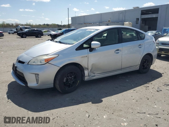 2012 Toyota Prius One with VIN JTDKN3DU6C5418062, listed as a Copart auction lot 52368475 with 115,020 mi miles and Salvage Title. Bid and sale history available at carsss.com. Image 1.
