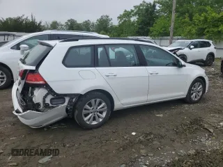 2019 Volkswagen Golf S с VIN 3VW117AU4KM514281, выставлен на аукционе Copart как лот 58374035 с пробегом 73 246 миль миль и Списание • Salvage title. История ставок и продаж доступна на DreamBid. Изображение 3.