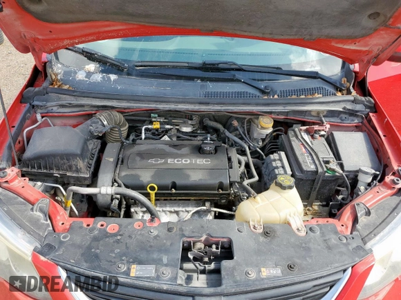 2017 Chevrolet Sonic LT with VIN 1G1JD5SH2H4117715, listed as a Copart auction lot 61472535 with 143,955 mi miles and Salvage title. Bid and sale history available at DreamBid. Image 11.