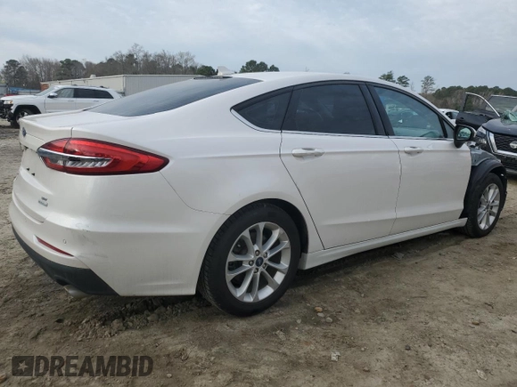2019 Ford Fusion SE with VIN 3FA6P0HD4KR200742, listed as a Copart auction lot 49302755 with 87,166 mi miles and Salvage Title. Bid and sale history available at DreamBid. Image 3.
