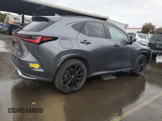 2022 Lexus NX with VIN JTJKKCFZ8N2007717, listed as a Copart auction lot 87477134 with 39,397 mi miles and Salvage Title. Bid and sale history available at carsss.com. Image 3.