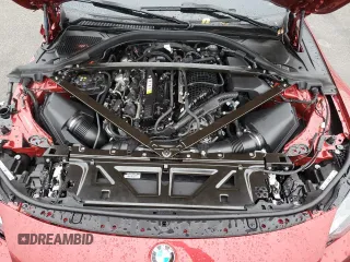 2025 BMW M2 with VIN 3MF23DM09S8E91515, listed as a Copart auction lot 84120994 with 2,568 mi miles and Salvage Title. Bid and sale history available at carsss.com. Image 11.