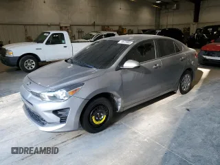 2021 Kia Rio LX with VIN 3KPA24AD8ME365594, listed as a Copart auction lot 70872864 with 68,808 mi miles and Salvage Title. Bid and sale history available at DreamBid. Image 1.