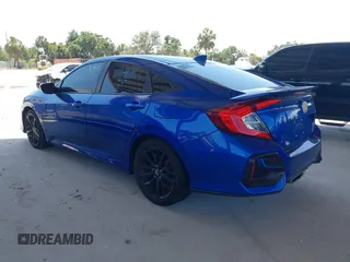 2020 Honda Civic Si z VIN 2HGFC1E50LH705586, wystawiony jako IAAI lot #42317630 z przebiegiem 34 904 mil mil oraz . Historia ofert i sprzedaży dostępna na DreamBid. Obrazek 3.