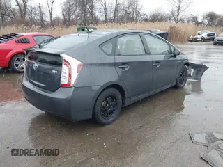 2012 Toyota Prius One with VIN JTDKN3DU4C1500721, listed as a IAAI auction lot 41730352 with 109,214 mi miles. Bid and sale history available at carsss.com. Image 4.