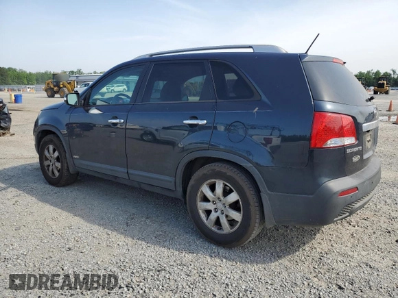 2013 Kia Sorento LX with VIN 5XYKTCA65DG314182, listed as a Copart auction lot 57438425 with 219,691 mi miles and Salvage title. Bid and sale history available at DreamBid. Image 2.