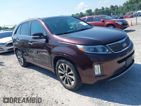 2014 Kia Sorento SX Limited with VIN 5XYKW4A76EG494568, listed as a IAAI auction lot 42655032 with 154,031 mi miles and . Bid and sale history available at DreamBid. Image 1.