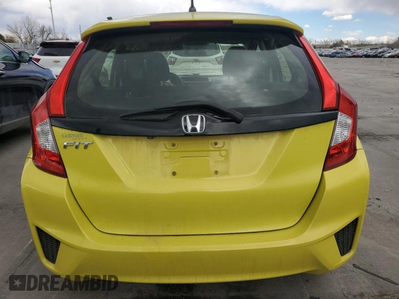 2016 Honda Fit LX with VIN JHMGK5H52GX011359, listed as a Copart auction lot 49472825 with 88,063 mi miles and Salvage title. Bid and sale history available at DreamBid. Image 6.