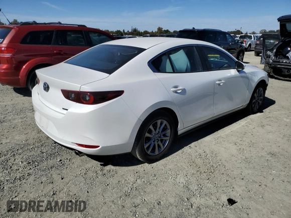 2024 Mazda 3 S with VIN 3MZBPAAM0RM406119, listed as a Copart auction lot 76826864 with 11,508 mi miles and Salvage Title. Bid and sale history available at DreamBid. Image 3.