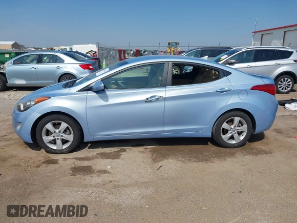 2012 Hyundai Elantra Limited with VIN KMHDH4AE4CU312973, listed as a IAAI auction lot 42453300 with 99,252 mi miles and . Bid and sale history available at DreamBid. Image 15.