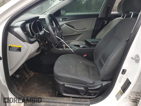 2015 Kia Optima LX with VIN KNAGM4A74F5566435, listed as a Copart auction lot 50004985 with 157,148 mi miles and Salvage Title. Bid and sale history available at carsss.com. Image 7.