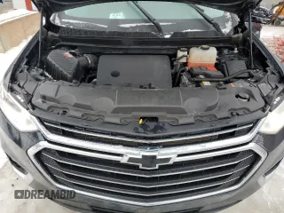 2021 Chevrolet Traverse LT Cloth with VIN 1GNERGKW4MJ181732, listed as a Copart auction lot 43595045 with 45,147 mi miles and Salvage Title. Bid and sale history available at carsss.com. Image 12.