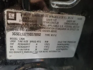 2009 Saturn VUE XR with VIN 3GSCL53779S578892, listed as a Copart auction lot 87795805 with 116,253 mi miles and Salvage Title. Bid and sale history available at carsss.com. Image 13.