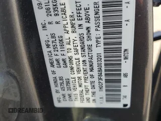 2011 Honda Accord EX-L with VIN 1HGCP3F84BA003201, listed as a Copart auction lot 63855475 with 295,721 mi miles and Clean title. Bid and sale history available at DreamBid. Image 12.
