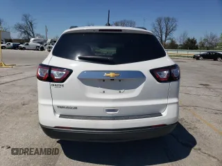 2017 Chevrolet Traverse LS with VIN 1GNKRFED9HJ180489, listed as a Copart auction lot 52387775 with Not provided miles and Salvage title. Bid and sale history available at DreamBid. Image 6.