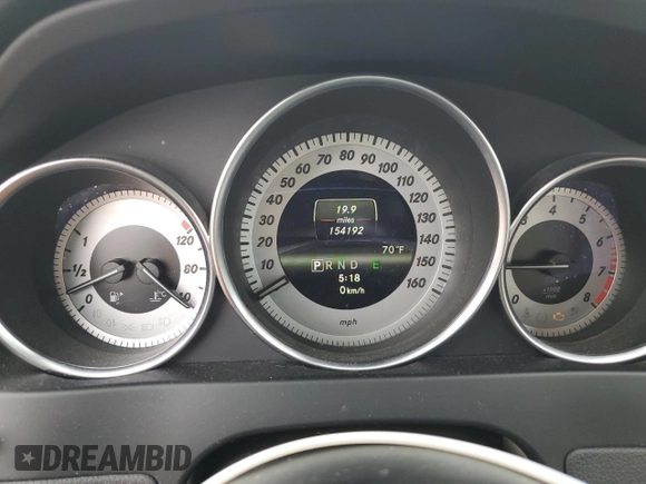 2013 Mercedes-Benz C-Class C 250 Sport with VIN WDDGF4HB4DR255090, listed as a Copart auction lot 77654744 with 154,192 mi miles and Salvage Title. Bid and sale history available at carsss.com. Image 9.