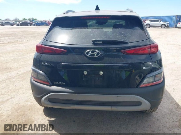 2022 Hyundai Kona SEL with VIN KM8K6CAB0NU892111, listed as a IAAI auction lot 42213114 with 41,975 mi miles and . Bid and sale history available at DreamBid. Image 16.