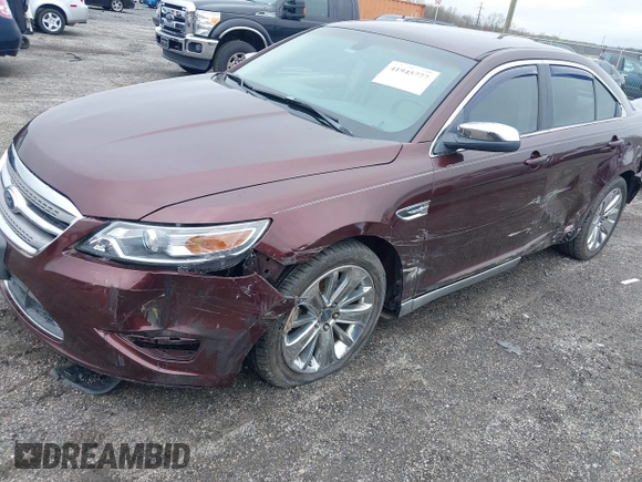 2010 Ford Taurus Limited with VIN 1FAHP2FW6AG144074, listed as a IAAI auction lot 41945777 with 135,096 mi miles. Bid and sale history available at carsss.com. Image 6.