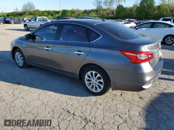 2018 Nissan Sentra SV with VIN 3N1AB7AP4JL652971, listed as a Copart auction lot 50880354 with 53,627 mi miles and Salvage Title. Bid and sale history available at carsss.com. Image 2.