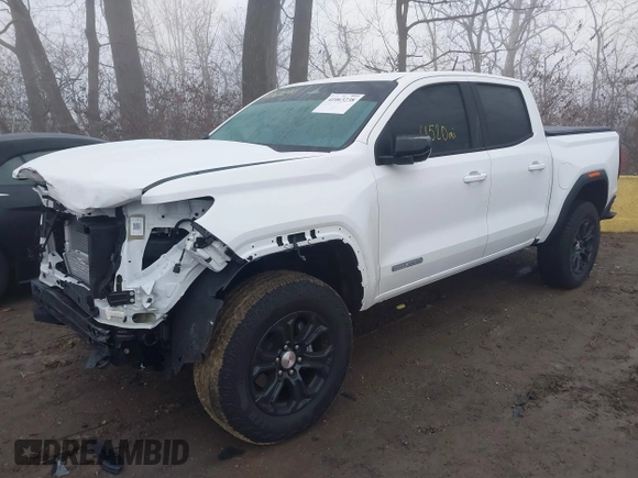 2024 GMC Canyon 2WD Elevation with VIN 1GTP5BEK3R1259644, listed as a IAAI auction lot 41063238 with 5,000 mi miles. Bid and sale history available at carsss.com. Image 6.
