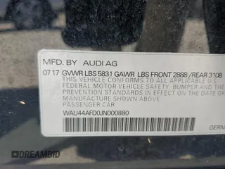 2018 Audi A8 z VIN WAU44AFD0JN000880, wystawiony jako Copart lot #54751235 z przebiegiem 76 161 mil mil oraz Szkody całkowita. Historia ofert i sprzedaży dostępna na DreamBid. Obrazek 13.