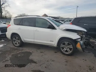 2011 Toyota RAV4 Sport with VIN 2T3RF4DV6BW087128, listed as a Copart auction lot 50977275 with 0 mi miles and Salvage Title. Bid and sale history available at carsss.com. Image 4.