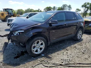 2012 Ford Edge SEL with VIN 2FMDK3JC1CBA77657, listed as a Copart auction lot 52283544 with 241,718 mi miles and Salvage Title. Bid and sale history available at carsss.com. Image 1.