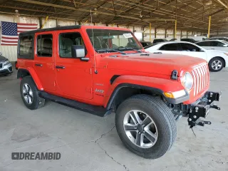 2020 Jeep Wrangler Unlimited Sahara Altitude с VIN 1C4HJXEN8LW268874, выставлен на аукционе Copart как лот 58557845 с пробегом 77 708 миль миль и Списание • Salvage title. История ставок и продаж доступна на DreamBid. Изображение 4.