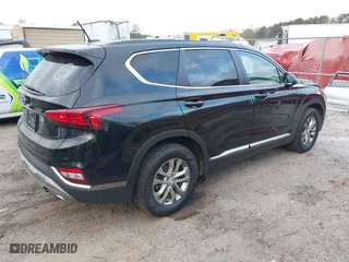 2019 Hyundai Santa Fe SE with VIN 5NMS23AD3KH064655, listed as a IAAI auction lot 40780952 with 116,400 mi miles. Bid and sale history available at carsss.com. Image 4.