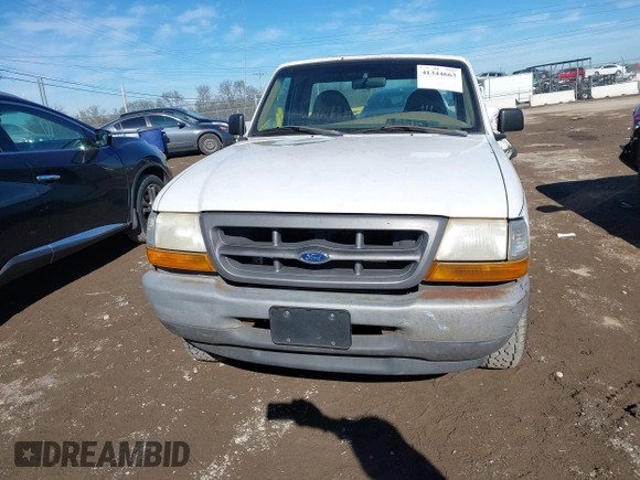 2000 Ford Ranger XL with VIN 1FTYR10V7YPA13552, listed as a IAAI auction lot 41344663 with 139,724 mi miles. Bid and sale history available at carsss.com. Image 13.