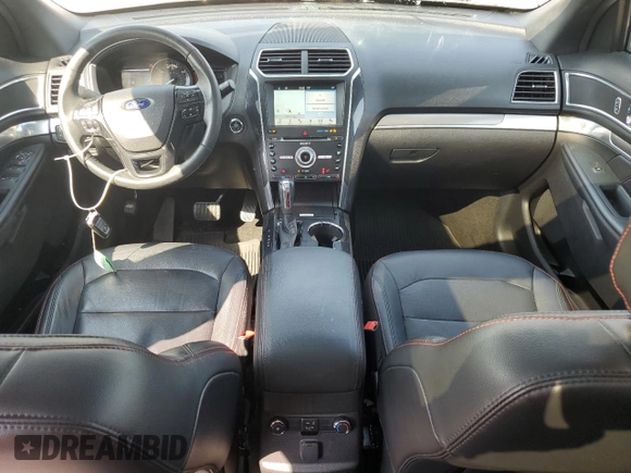 2018 Ford Explorer Sport with VIN 1FM5K8GT0JGA33518, listed as a Copart auction lot 58261255 with 78,074 mi miles and Salvage title. Bid and sale history available at DreamBid. Image 8.