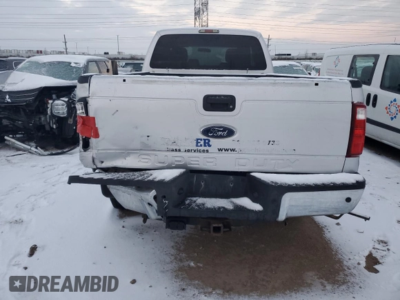 2013 Ford F-250 XL with VIN 1FT7X2B69DEA26953, listed as a Copart auction lot 87888745 with 272,289 mi miles and Clean Title. Bid and sale history available at DreamBid. Image 6.