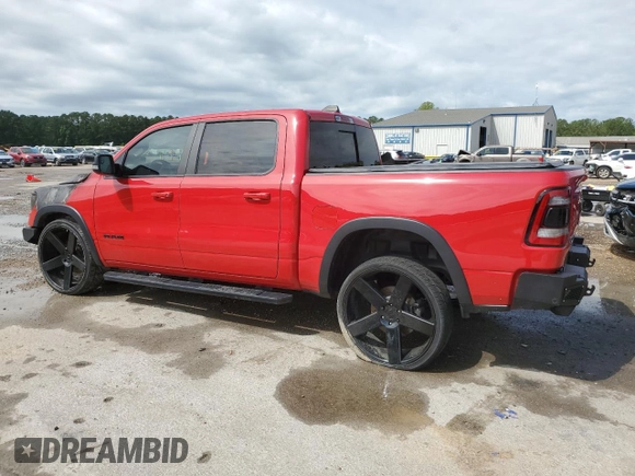2019 Ram 1500 Rebel with VIN 1C6SRFLT9KN565772, listed as a Copart auction lot 58992825 with Not provided miles and Salvage title. Bid and sale history available at DreamBid. Image 2.