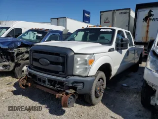 2011 Ford F-250 XL with VIN 1FT7W2B66BEC07685, listed as a Copart auction lot 62427355 with 380,014 mi miles and Clean title. Bid and sale history available at DreamBid. Image 1.