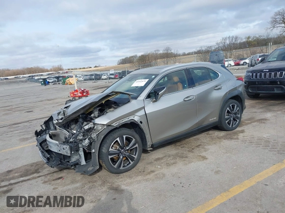 2019 Lexus UX 250h with VIN JTHU9JBH4K2005403, listed as a IAAI auction lot 41952074 with 73,883 mi miles and . Bid and sale history available at DreamBid. Image 18.