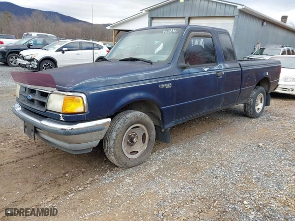 1994 Ford Ranger Splash with VIN 1FTCR14U9RPB93307, listed as a IAAI auction lot 41740206 with 222,691 mi miles. Bid and sale history available at carsss.com. Image 2.
