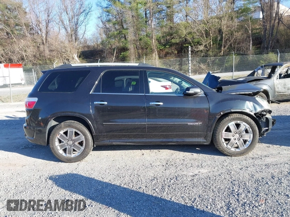 2011 GMC Acadia Denali with VIN 1GKKVTED7BJ327908, listed as a IAAI auction lot 41879070 with 62,591 mi miles. Bid and sale history available at carsss.com. Image 13.