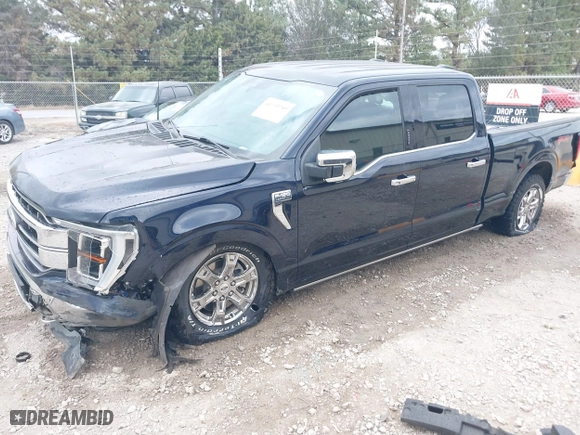 2021 Ford F-150 XL with VIN 1FTFW1E51MFD03486, listed as a IAAI auction lot 40733759 with 66,537 mi miles. Bid and sale history available at carsss.com. Image 18.