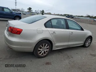 2012 Volkswagen Jetta Sedan SE w/Convenience PZEV with VIN 3VWDP7AJ4CM461746, listed as a Copart auction lot 51654705 with 128,685 mi miles and Clean Title. Bid and sale history available at carsss.com. Image 3.
