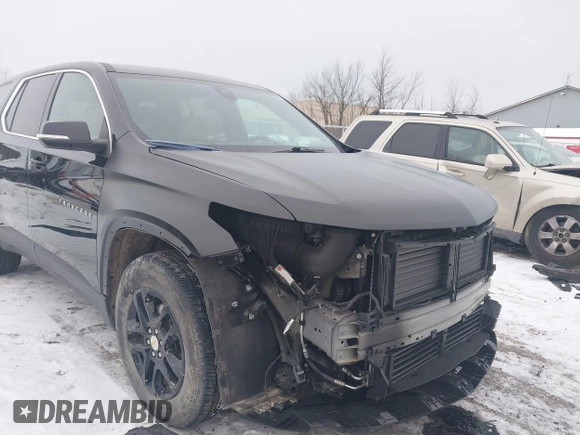 2023 Chevrolet Traverse LS with VIN 1GNEVFKW9PJ153242, listed as a IAAI auction lot 41287046 with 25,088 mi miles. Bid and sale history available at carsss.com. Image 6.