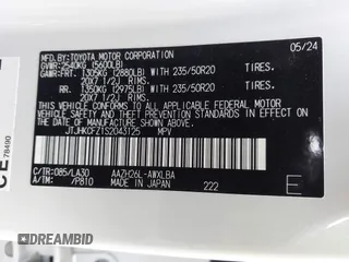 2025 Lexus NX 450h+ Luxury z VIN JTJHKCFZ1S2043125, wystawiony jako IAAI lot #42062361 z przebiegiem 24 902 mil mil oraz . Historia ofert i sprzedaży dostępna na DreamBid. Obrazek 9.