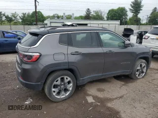 2021 Jeep Compass Limited z VIN 3C4NJDCB8MT604489, wystawiony jako Copart lot #55817885 z przebiegiem 49 357 mil mil oraz Czysty tytuł • Clean title. Historia ofert i sprzedaży dostępna na DreamBid. Obrazek 3.