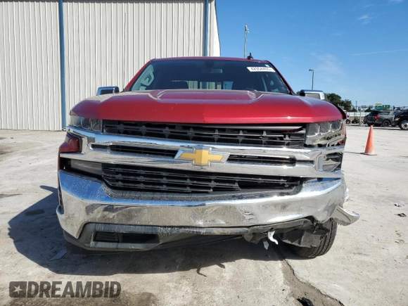2019 Chevrolet Silverado 1500 LT with VIN 1GCRWCED8KZ312617, listed as a Copart auction lot 42354405 with 70,432 mi miles and Salvage Title. Bid and sale history available at DreamBid. Image 5.