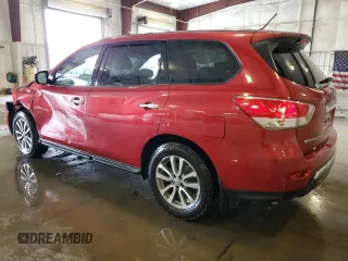 2013 Nissan Pathfinder SL with VIN 5N1AR2MM1DC679134, listed as a Copart auction lot 57031655 with 124,355 mi miles and Salvage title. Bid and sale history available at DreamBid. Image 2.