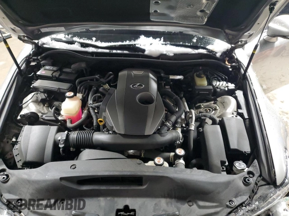 2020 Lexus IS 300 with VIN JTHAA1D25L5106842, listed as a Copart auction lot 45951295 with 73,240 mi miles and Salvage title. Bid and sale history available at DreamBid. Image 12.