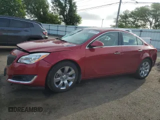 2014 Buick Regal Premium I с VIN 2G4GN5EX2E9236354, выставлен на аукционе Copart как лот 56897205 с пробегом 77 147 миль миль и Списание • Salvage title. История ставок и продаж доступна на DreamBid. Изображение 1.