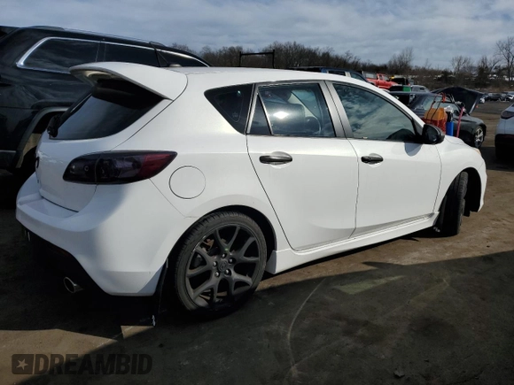 2012 Mazda 3 Mazdaspeed3 Touring with VIN JM1BL1L44C1504537, listed as a Copart auction lot 46816395 with 107,606 mi miles and Clean Title. Bid and sale history available at DreamBid. Image 3.