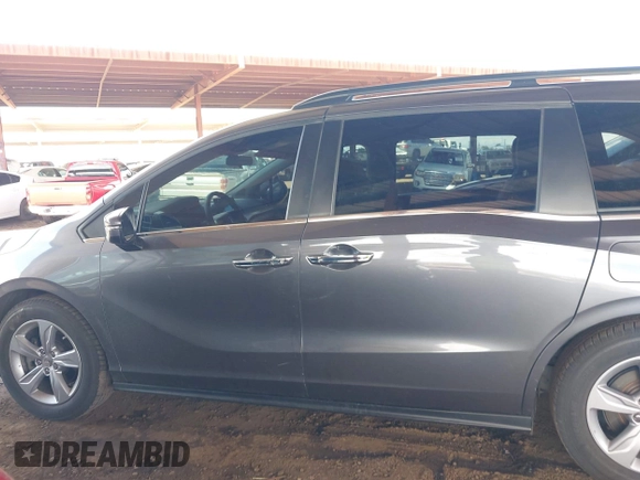 2019 Honda Odyssey EX z VIN 5FNRL6H55KB029225, wystawiony jako IAAI lot #42414004 z przebiegiem 71 265 mil mil oraz . Historia ofert i sprzedaży dostępna na DreamBid. Obrazek 14.