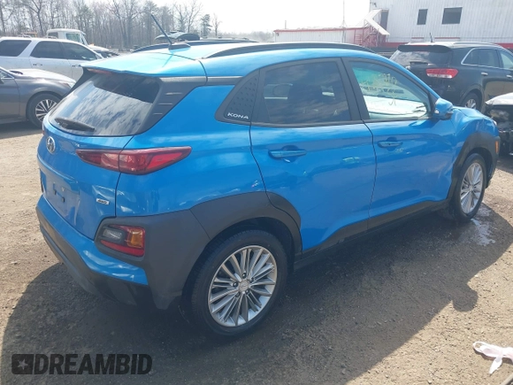2020 Hyundai Kona SEL with VIN KM8K2CAA3LU492544, listed as a IAAI auction lot 41887870 with 48,210 mi miles and . Bid and sale history available at DreamBid. Image 4.